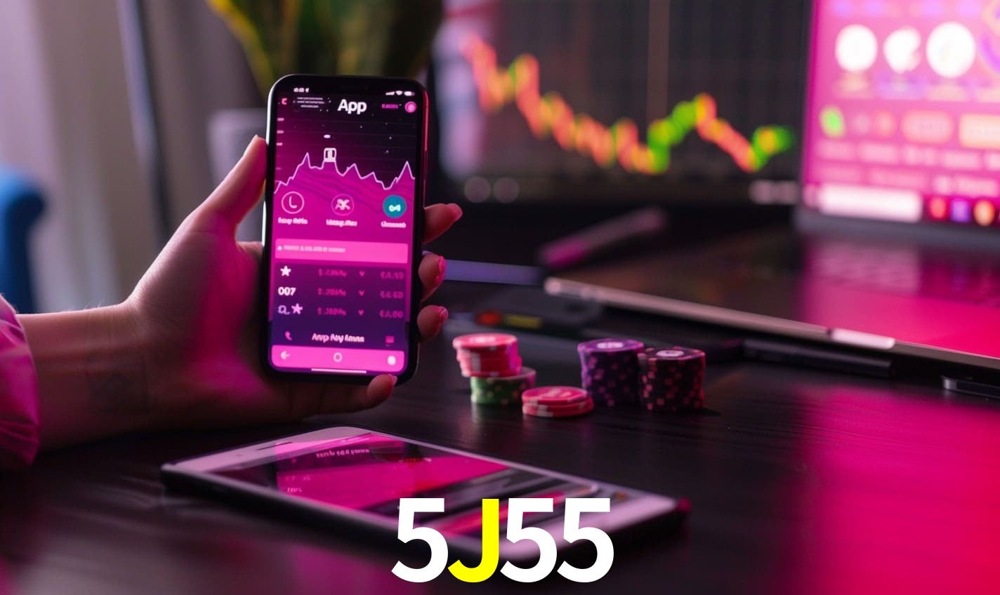 Recursos Exclusivos do App 5J55 - Modo Offline, Login Biométrico